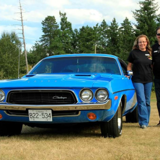 1972 Dodge Challenger Coupe - Owners Arthur and Ingrid Fee