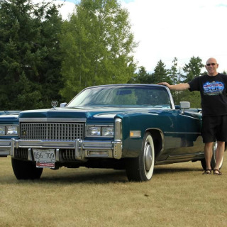 1975 Cadillac Eldorado Convertible - Owners Melvin Scott and Linda Dale