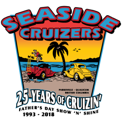 Seaside Cruizers 2018 Show Logo