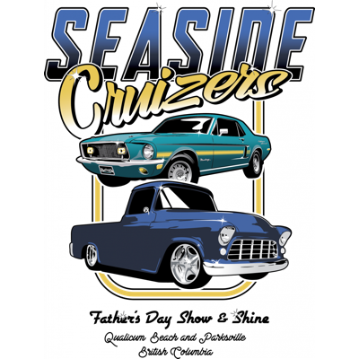 Seaside Cruizers 2022 Show Logo